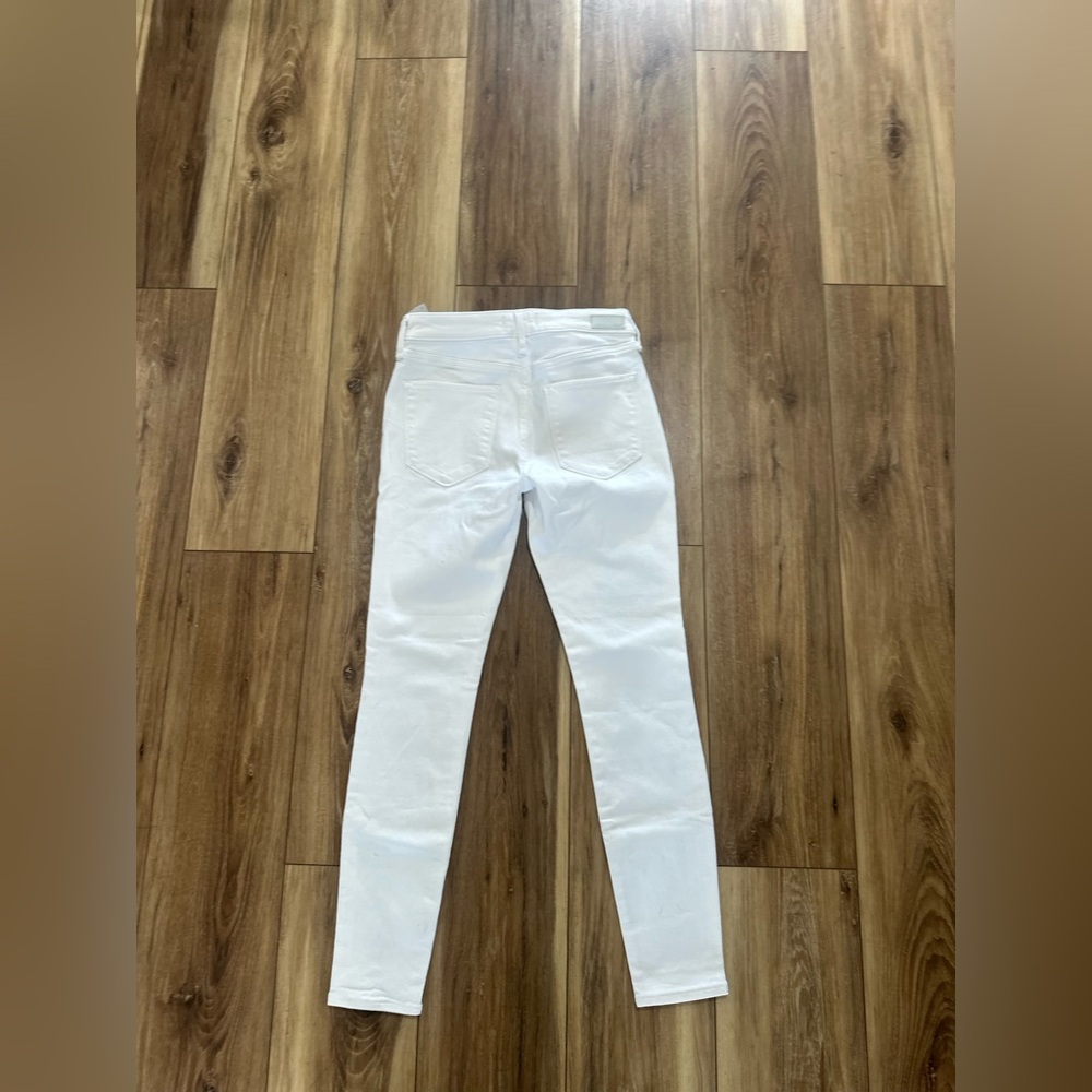 Abercrombie & Fitch women’s white Harper super skinny jeans size 26/2s NWT - Picture 4 of 4